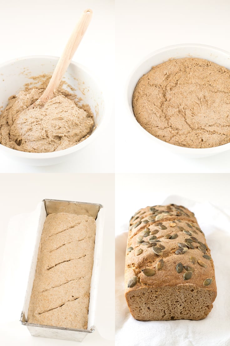 Easy Rye and Spelt Bread